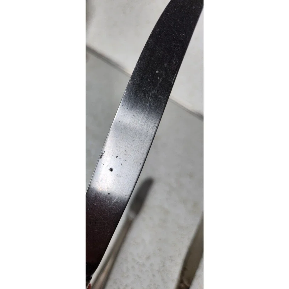 Vintage 1847 Rogers Bros ETERNALLY YOURS Dinner Knives Silverplate 4 Pcs *Read*